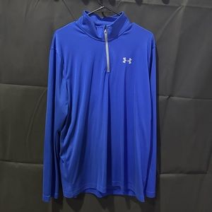 XL Blue Under Armour Quarter Zip